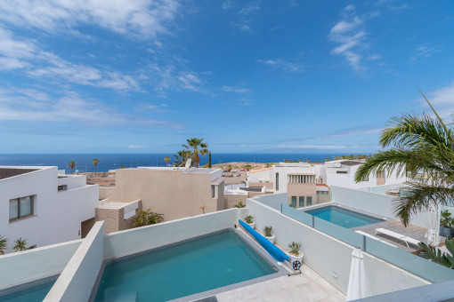 Modernes Design-Haus mit privatem Pool in der Nähe des Golfplatzes von Costa Adeje