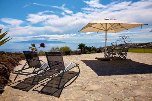 Terrasse mit Meerblick