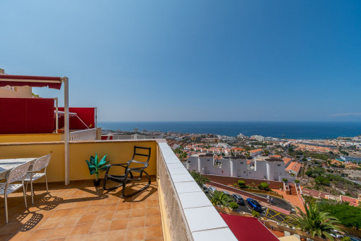 Terrasse mit Meerblick